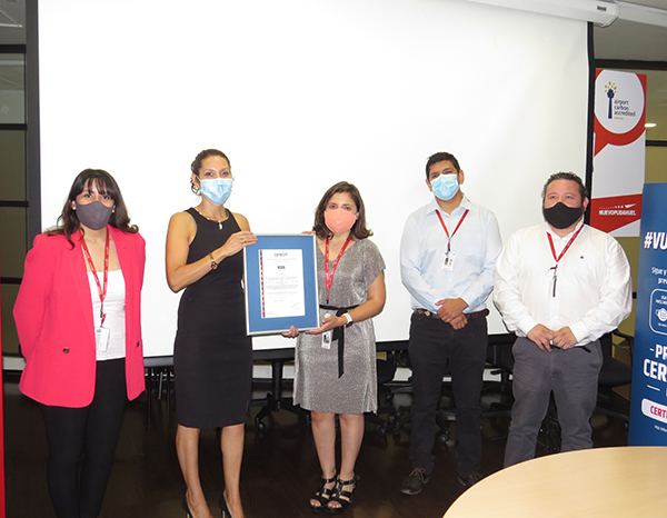 Nuevo Pudahuel certificado frente al COVID-19